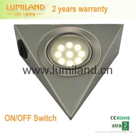 triangle COB LED cabinet light vendor - Lumiland 4