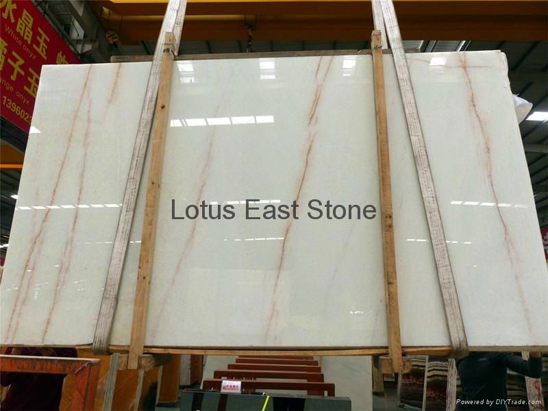 Good quality White onyx big slabs 2