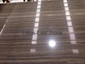 Good quality  polished Armani Brown marble big slabs 3