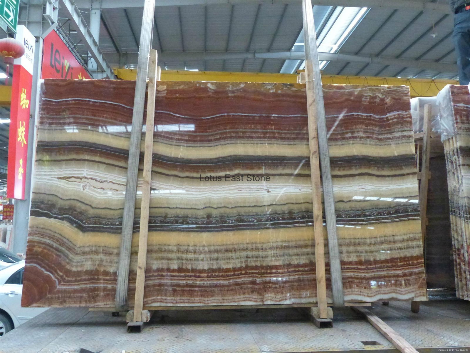 Good quality  polished  Fantastic onyx big slabs 5