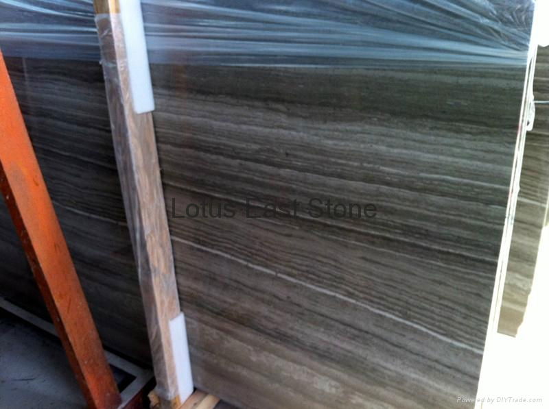 Good quality  polished Coffee Wood marble big slabs 2