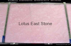 Good quality  polished  pink onyx big