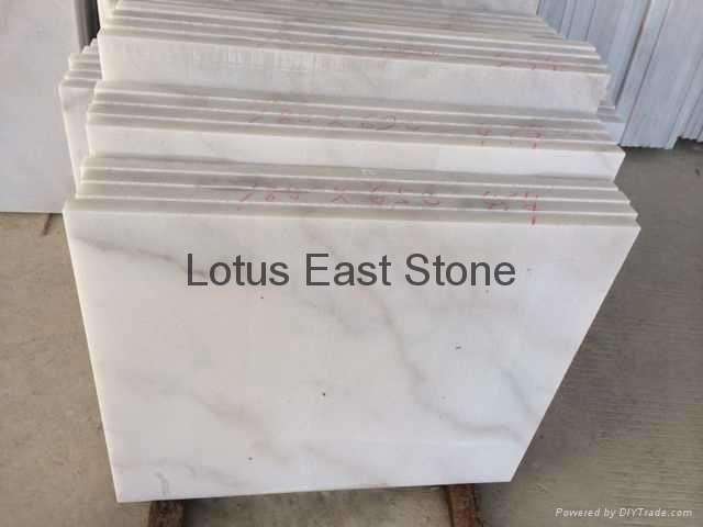 Good quality  polished Athens white  marble big slabs 3