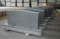 American Light Gray Die P5 Serp Top Monument & Tombstone