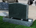 Evergreen Granite American Upright Die and Base Monument 2