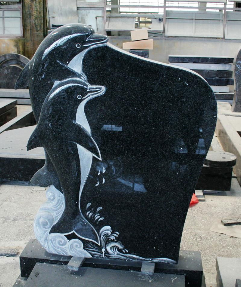 Bahama Blue Custom Engraving Monument & Tombstone 5