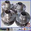 Carbon Steel Ansi Pipe Fittings Weld Neck Flange large Dimension 1