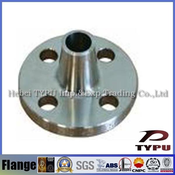 Carbon Steel Ansi Pipe Fittings Weld Neck Flange large Dimension 4