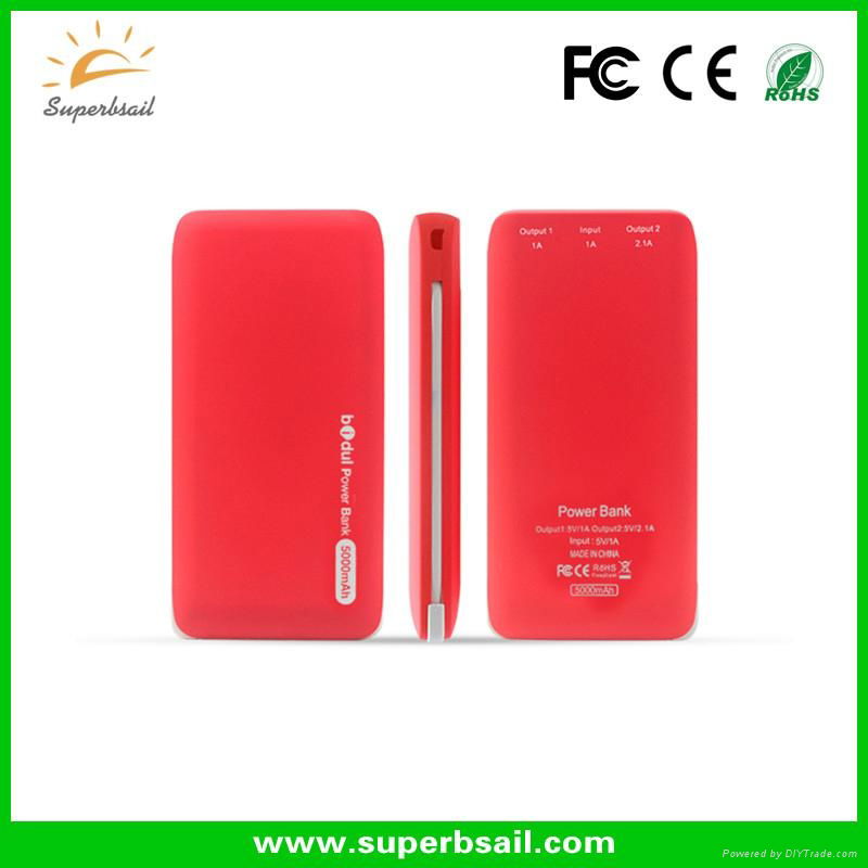 5000mah built-in cable power bank 3