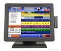 15" D525 All In One Touch POS Terminal with VFD 4