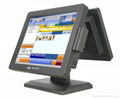 15" D525 Dual Screen All In One Touch POS Terminal 2