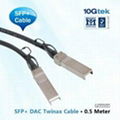 0.5m SFP+ directly attached twinax cable 1