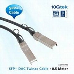 0.5m SFP+ directly attached twinax cable