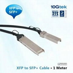 1m Direct Attach XFP to SFP+ copper cable