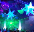 Inflatable star for party 