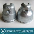 metallic cap for glass insulator 5