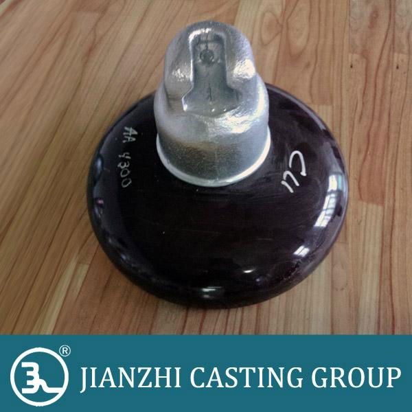 galvanized ball&socket porcelain insulator cap 2