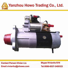 Howo heavy truck starter motor for Sinotruk engine parts