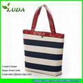 2014 New Style Straw Bag Canvas Straw Bag Wholesale Straw Beach Bag 1