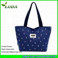 LUDA 2014 New Style Straw Bag Canvas Straw Bag Wholesale Straw Bag 1