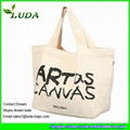 LUDA 2015 New Style Straw Bag Canvas Straw Bag Simple Straw Beach Bag 1