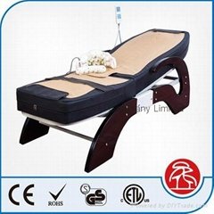 Byriver Far Infrared Heating Thermal Electric Massage Bed 