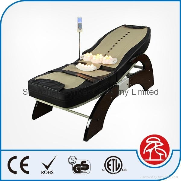 Byriver Far Infrared Heating Thermal Electric Massage Bed  3