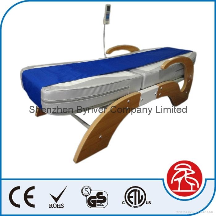 Whole Body MP3 Music Jade Stone Massage Bed With Incline And Decline Function 2