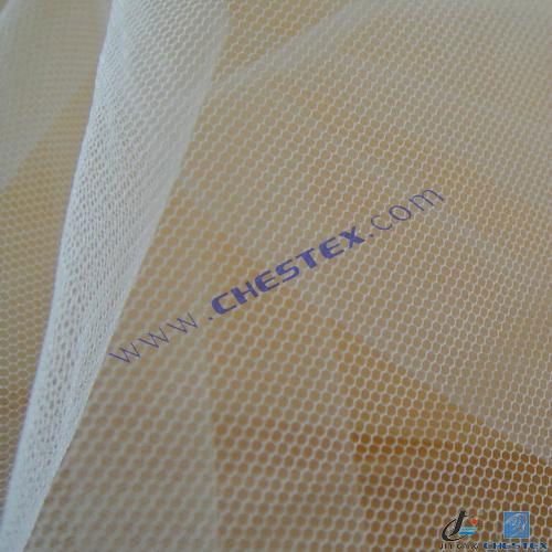 100% poly/nylon 20D hexagonal tulle fabric