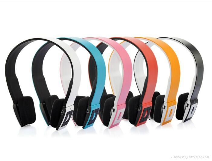  fashional and colorful headband bluetooth headset  4