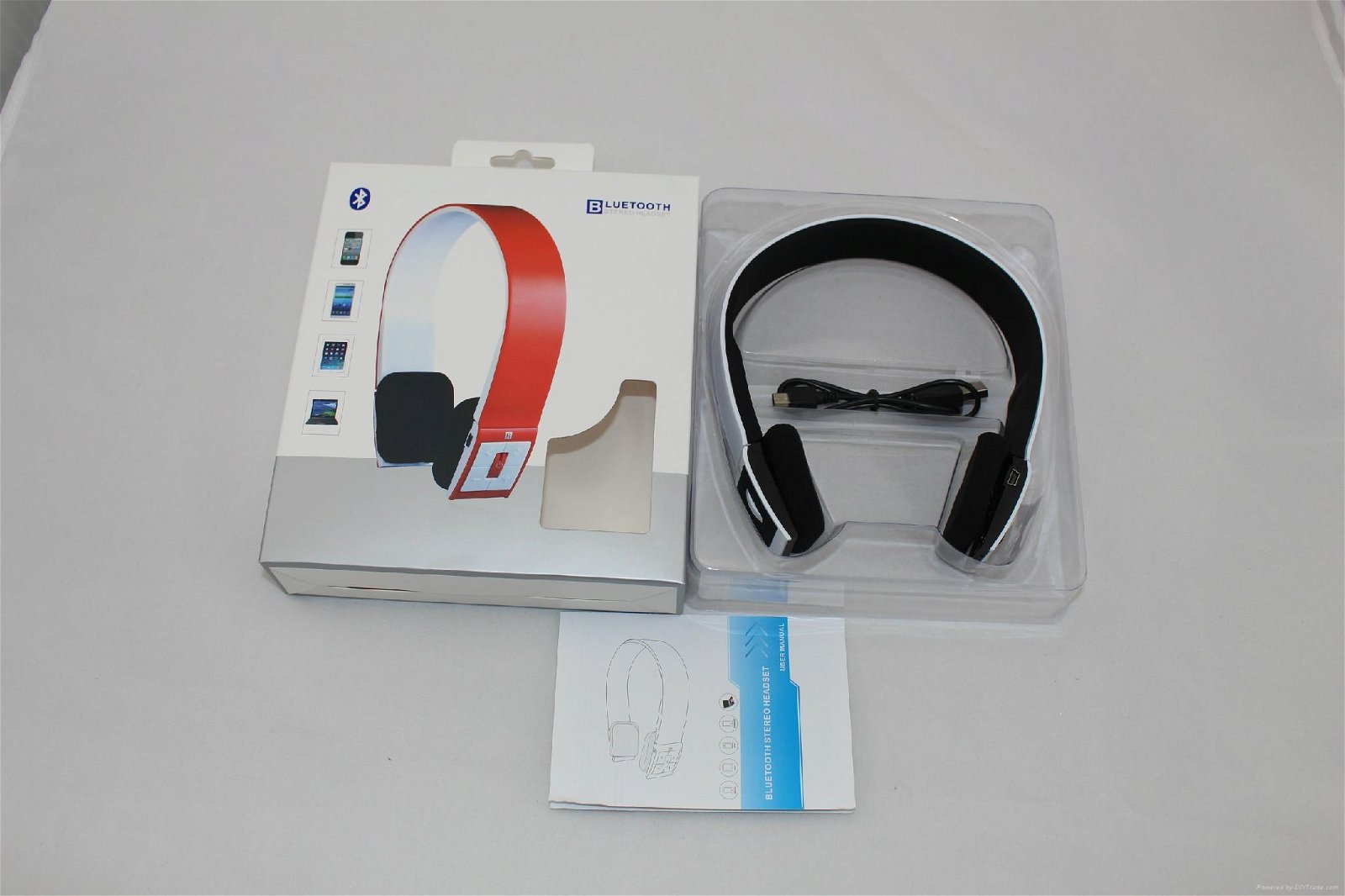  fashional and colorful headband bluetooth headset  5
