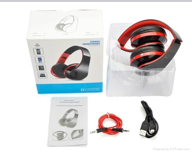  wholesale high quality stereo bluetooth headset 4