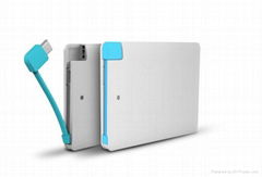 2500mah hot selling credit card power bank 