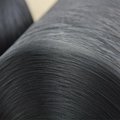 dope dyed black polyester textured yarn for 150/48 nim 2