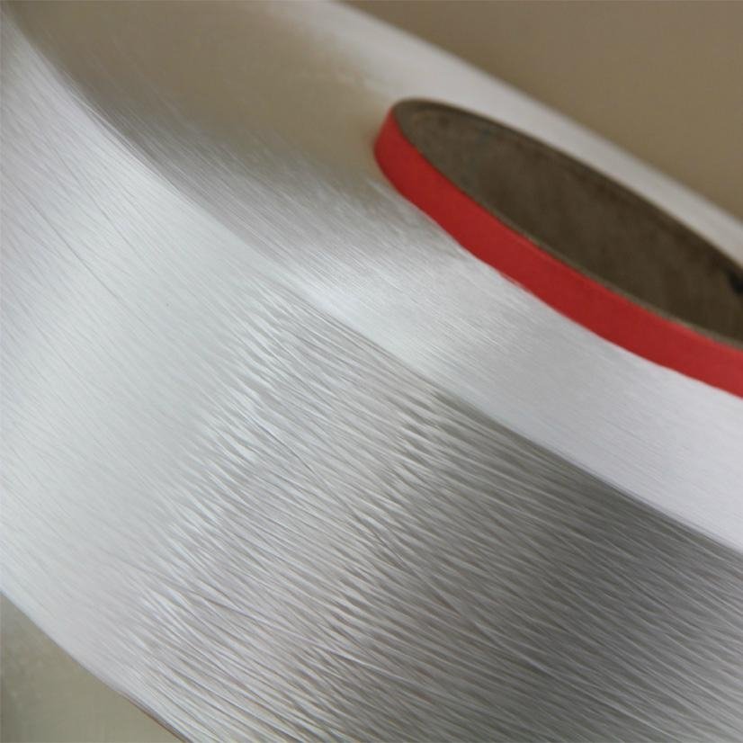 high tenacity polyester FDY raw white filament yarn for hand knitting