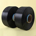 black polyester FDY filament yarn for hand knitting 1