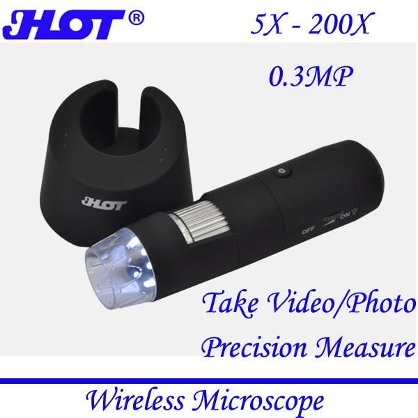 Professional manufacturing 200X wireless USB digital microscope for windows PC o