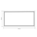 72W Recessed 1200x600mm LED Panel light Epistar SMD2835 chips 2