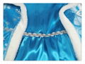 GIRLS QUEEN DRESS  PRINCESS COSPLAY COSTUME PARTY FANCY  CAPE+HAT 2