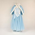 GIRLS PRINCESS DRESS + robe for tall 110cm -150cm free shipping  3