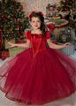 GIRLS PRINCESS DRESS + robe for tall 110cm -150cm free shipping  6