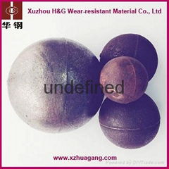 chrome alloy casting grinding balls for cement ball mill