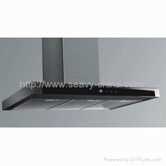 T-shape Cooker Hood with Touch Button Switch