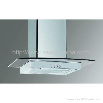 fashion range hood with electronic button