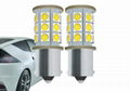 27pcs automotive bulbs light led 5050smd BA15s flat foot bronze head  2