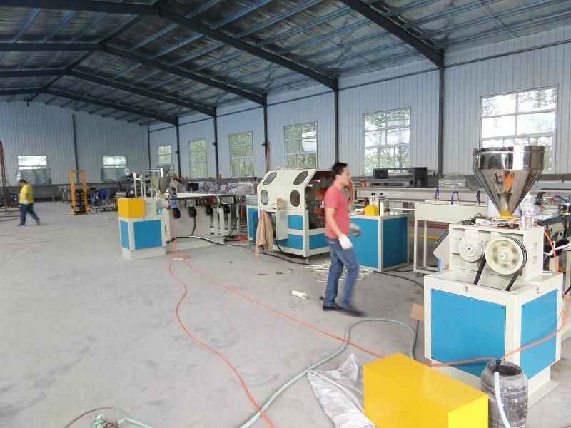 PVC Fiber Reinforced Soft Pipe/Garden Hose Production Line 3