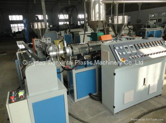 PE carbon spiral reinforced pipe extrusion line