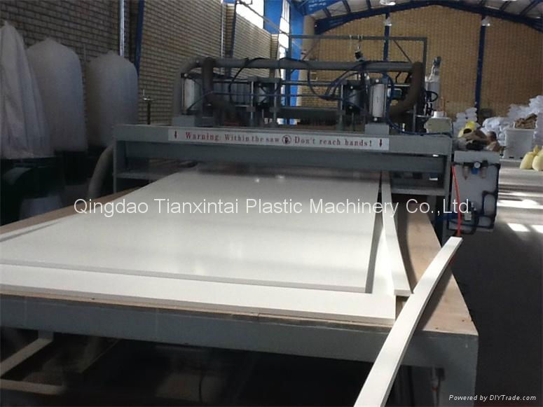 PVC crust foam board production line