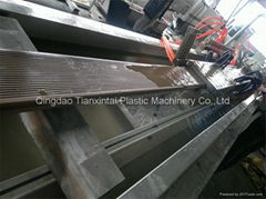 WPC floor board extrusion line