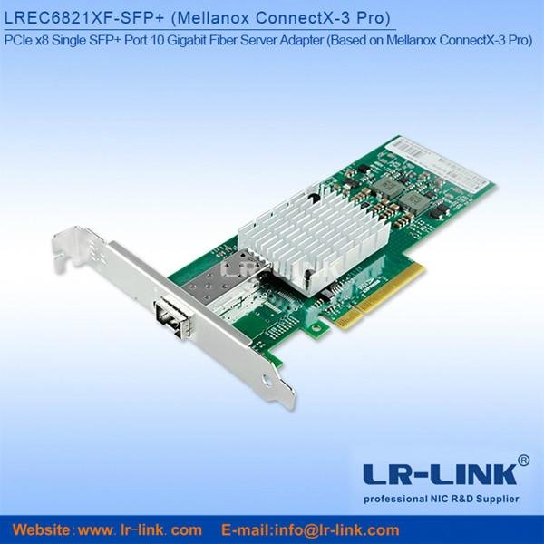 PCIe 3.0 x8 Single SFP+ Port 10G Lan Card Mellanox ConnectX-3 Pro